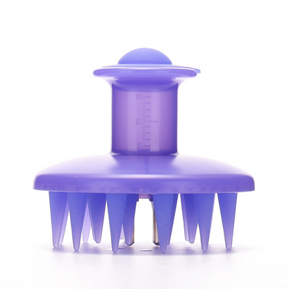 Silicone Scalp Massage Comb for Hair Care & Serum Absorption