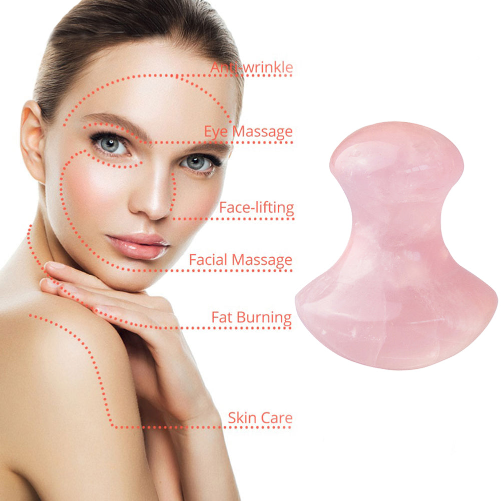 Rose Agate Gua Sha Massage Tool