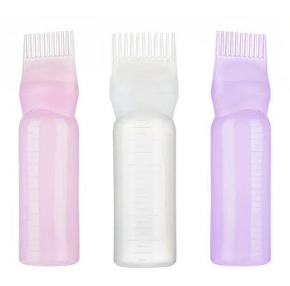 Hair Dye Applicator Comb Bottle