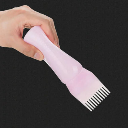 Hair Dye Applicator Comb Bottle